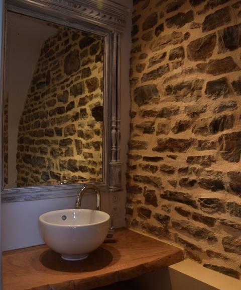 Location de vacances Gite charme Normandie cabinet toilette