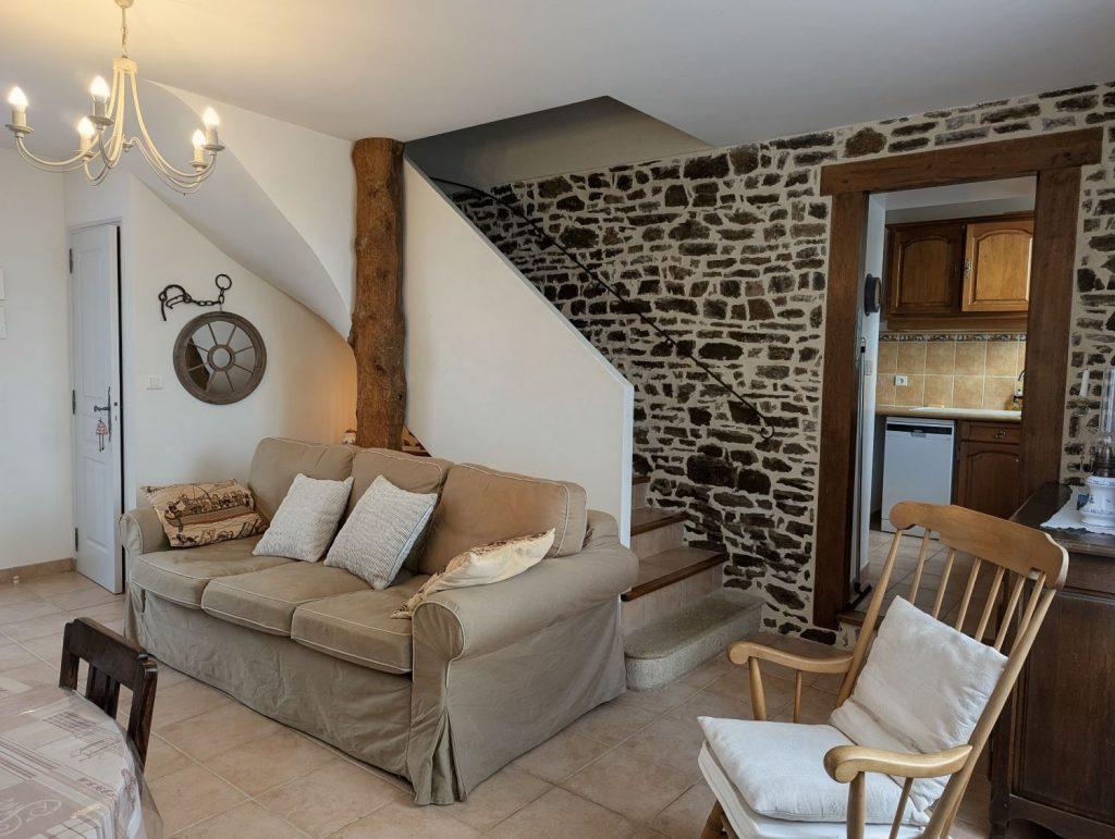 Location de vacances Gite charme Normandie sejour vue cuisine Magnolias R